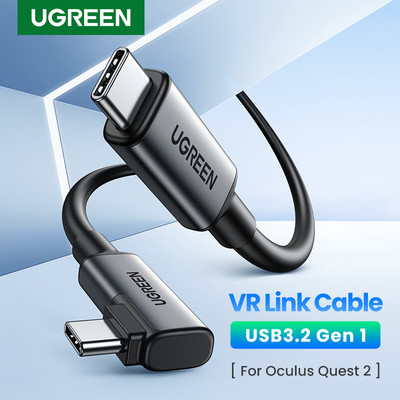 【Novo u prodaji】UGREEN USB C Link kabel za Quest 2 slušalice VR USB3.2 Gen1 velike brzine 5 Gbps 5 m Kabel za punjenje 60 W USB C Link kabel