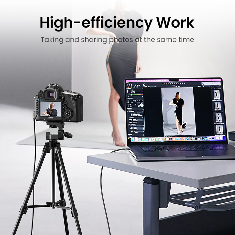 【Novo u prodaji】UGREEN USB C Link kabel za Quest 2 slušalice VR USB3.2 Gen1 velike brzine 5 Gbps 5 m Kabel za punjenje 60 W USB C Link kabel