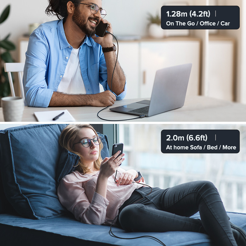 QOOVI 6A USB Type-C kábel 66W rýchle nabíjanie digitálny kábel pre displej rýchlonabíjačka pre Huawei P40 Xiaomi Samsung OnePlus