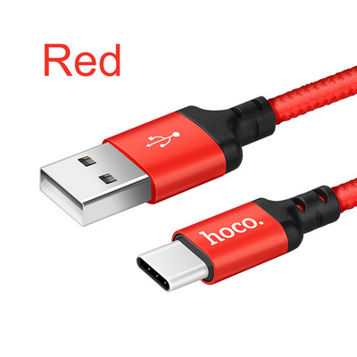 Originálny kábel HOCO USB typu C 2A, kábel USB typu C pre rýchle nabíjanie, dátový kábel typu C, nabíjací kábel USB typu C pre Galaxy S8 Plus, Xiaomi 6, Mi5