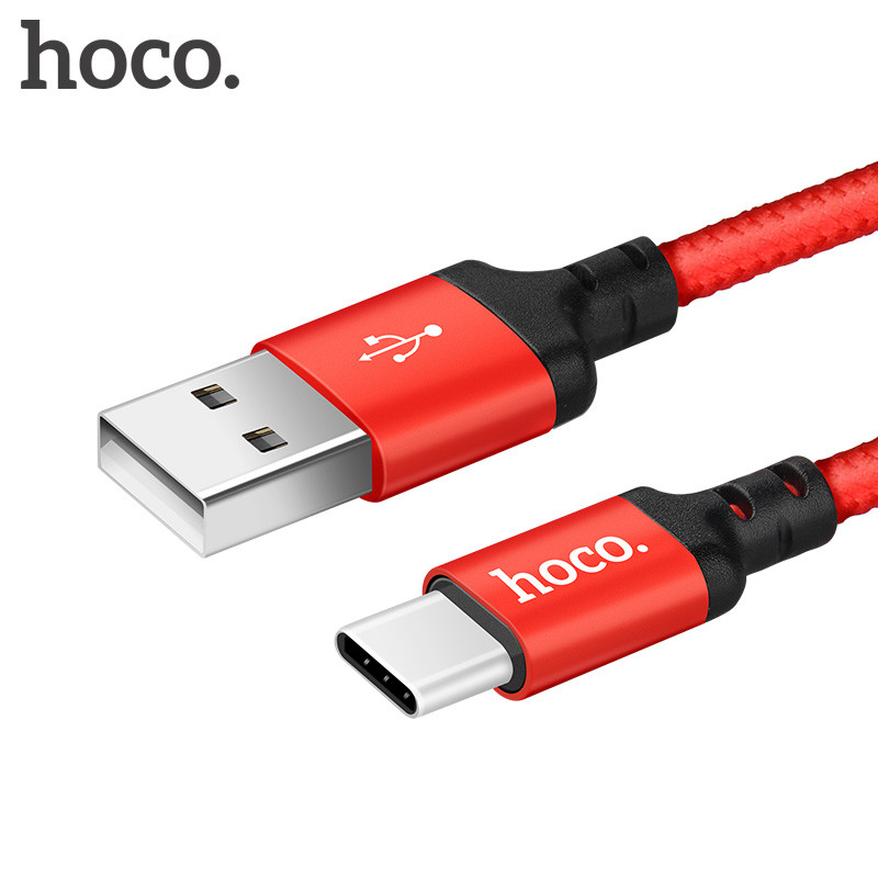 Originálny kábel HOCO USB typu C 2A, kábel USB typu C pre rýchle nabíjanie, dátový kábel typu C, nabíjací kábel USB typu C pre Galaxy S8 Plus, Xiaomi 6, Mi5