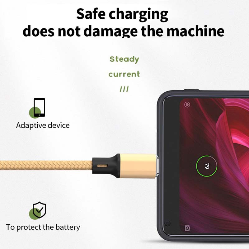 Kábel Marjay 5A USB typu C s rýchlonabíjacou pružinou pre iPhone 11 12 13 Micro USB kábel pre Samsung Xiaomi Huawei dátový kábel
