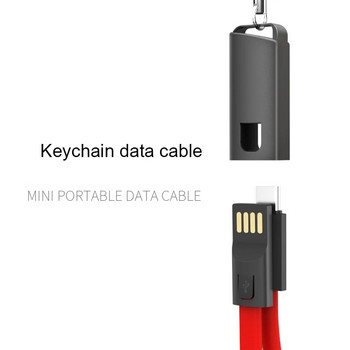 Καινοτόμο καλώδιο δεδομένων από κράμα ψευδαργύρου φορητό καλώδιο δεδομένων κλειδιού USB σε σύνδεση φόρτισης τύπου C για Xiaomi Huawei Samsung TXTB1
