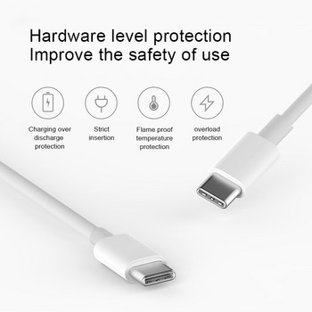 3 τεμ/παρτίδα Καλώδιο USB C σε USB τύπου C για Apple iPhone 13 12 Redmi Note 11 10 Pro Xiaomi POCO F3 Καλώδιο συγχρονισμού δεδομένων γρήγορου φορτιστή Huawei