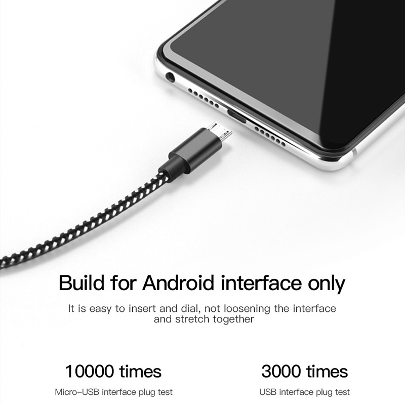 5 paketa 2.4A mikro USB kabela za Xiaomi Redmi Huawei USB brzo punjenje telefona žičani kabel za punjenje za Samsung Android telefon punjač