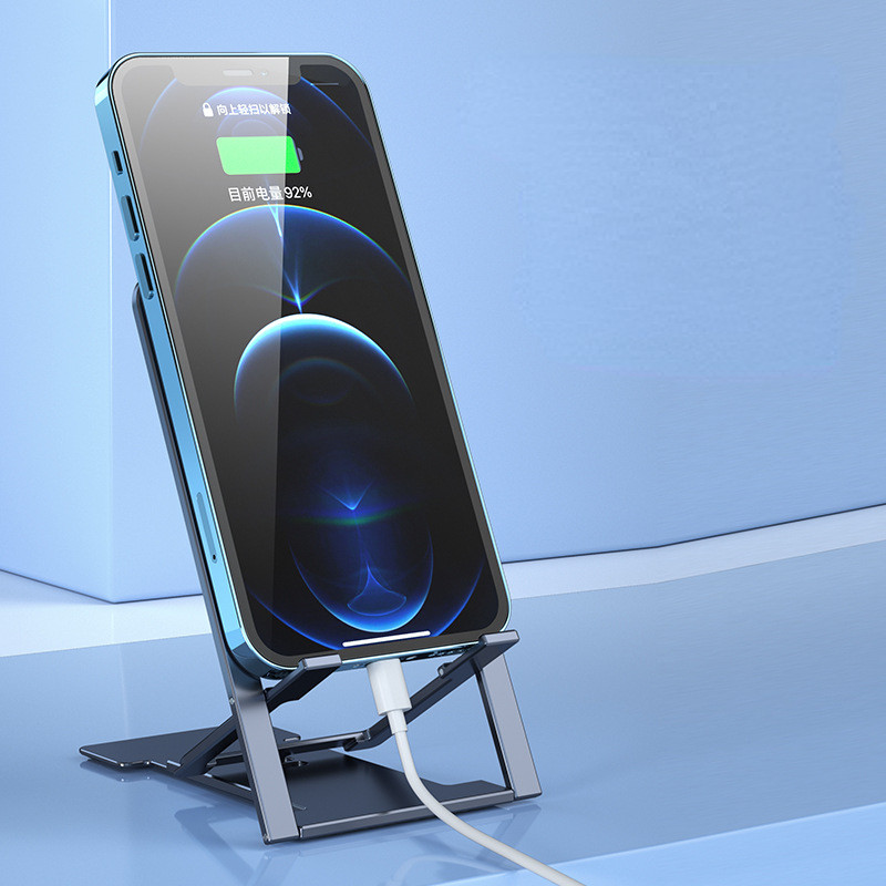 Univerzális asztali mobiltelefon tartó állvány iPhone Xiaomi állítható összecsukható asztali mobiltelefon tartó iPad Samsung készülékhez