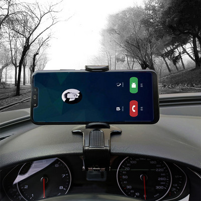 Πολυλειτουργική θήκη τηλεφώνου αυτοκινήτου Κλιπ βάσης smartphone αυτοκινήτου Ρυθμιζόμενη αυτόματη βάση στήριξης τηλεφώνου Αυτόματη βάση Βάση καθρέφτη πίσω όψης