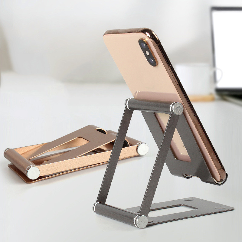 Stalak za telefon za iPhone 14 13 Pro Max Xiaomi mi 13 Metalni držač za telefon Sklopivi stalak za mobilni telefon Stol za iPhone 7 8 X XS