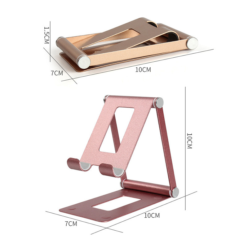 Stalak za telefon za iPhone 14 13 Pro Max Xiaomi mi 13 Metalni držač za telefon Sklopivi stalak za mobilni telefon Stol za iPhone 7 8 X XS