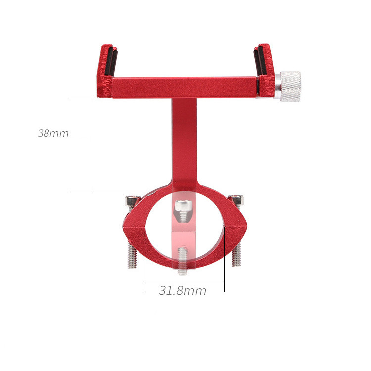 Βάση τηλεφώνου ποδηλάτου από κράμα αλουμινίου Navigation Ηλεκτρική βάση για σκούτερ για iPhone Αξεσουάρ βάσης smartphone Samsung