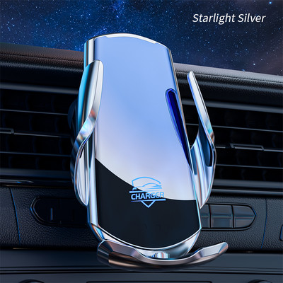 Θήκη τηλεφώνου αυτοκινήτου Αυτόματη ευθυγράμμιση Ασύρματος φορτιστής 15W Για Samsung iPhone14 13 Θήκη τηλεφώνου Xiaomi Θήκη αυτοκινήτου Βάση αεραγωγού