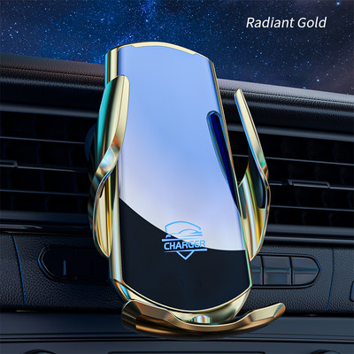 Θήκη τηλεφώνου αυτοκινήτου Αυτόματη ευθυγράμμιση Ασύρματος φορτιστής 15W Για Samsung iPhone14 13 Θήκη τηλεφώνου Xiaomi Θήκη αυτοκινήτου Βάση αεραγωγού