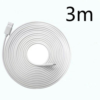 3/5 metrov dlhý mikro USB nabíjací kábel s flexibilným bielym káblom pre Samsung Huawei Xiaomi Android Smart mobilný telefón