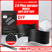 2 τεμάχια Hotline Games 2.0 Plus Mouse Anti-slip Grip Tape DIY Έκδοση για ποντίκι, αναβάθμιση λαβής, απομάκρυνση υγρασίας, προκοπή, εύκολη εφαρμογή