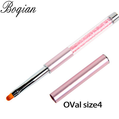 BQAN Bélés ecset 5/7/9/11/12/15 mm körömkefe Kézi rajz tippek Rajzvonal Festés Toll Eszközök Manikűr köröm ecset díszítés