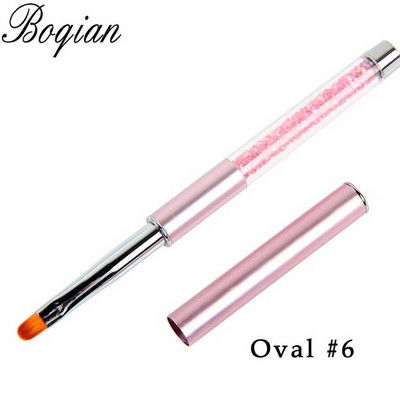 BQAN Bélés ecset 5/7/9/11/12/15 mm körömkefe Kézi rajz tippek Rajzvonal Festés Toll Eszközök Manikűr köröm ecset díszítés