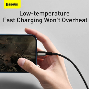 Καλώδιο USB Baseus 3 σε 1 για iPhone 13 12 Pro Max Fast Charging Micro Type C Καλώδιο USB για Xiaomi Καλώδιο δεδομένων Samsung Huawei