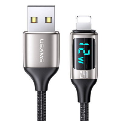 USAMS PD 20W skaitmeninio ekrano kabelis skirtas iPhone 14 Plus Pro Max Lightning greito įkrovimo duomenų kabelis, skirtas 13 12 11 Mini Pro Max XS Xr