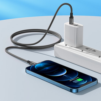 Телефонен кабел за бързо зареждане Hoco Nylon PD20W за iPhone 12 Pro Max 12 Mini 3A PD Тип C кабел за iPhone 11 Pro Max X SE 2020