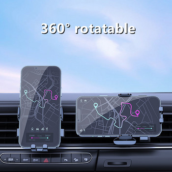 Стойка за монтаж на държач за телефон за кола, регулируемо удължително рамо Поддръжка за мобилен телефон за iPhone 13 12 11 X Pro Xiaomi Huawei Samsung
