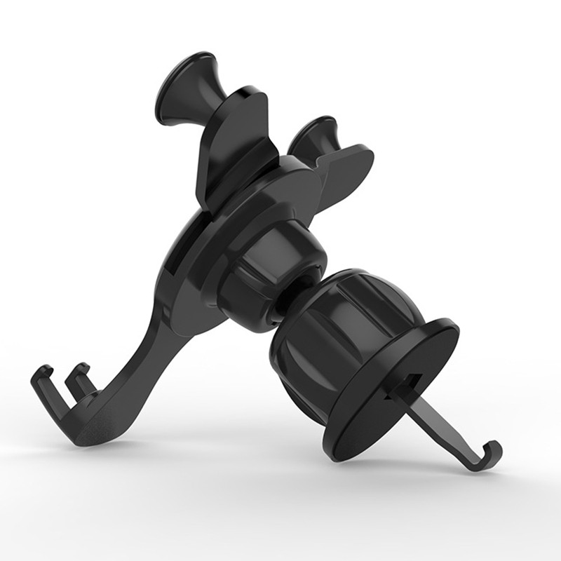 Automobilinis Gravity telefono laikiklis, skirtas iPhone/Samsung Car Air Vent Clip Mount Mobiliojo automobilinio telefono laikiklis Mobiliojo telefono stovo atramos priedai