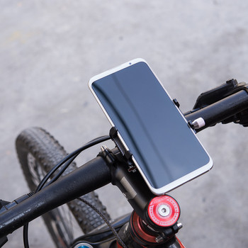 Държач за телефон от алуминиева сплав Велосипед Мотоциклет Електрически скутер Планински велосипед Скоба Стойка за мобилен телефон Аксесоари за колоездене
