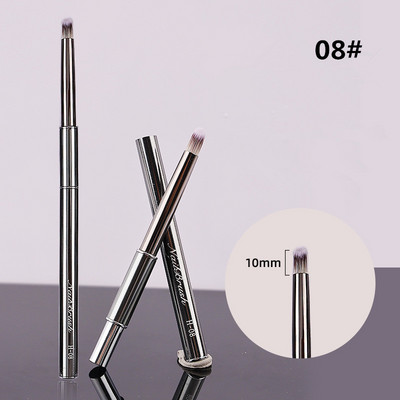 15Style Nail Art ecset fém színátmenetes bélés festés virágvonalak csíkos rajzoló toll lakk francia UV gél hosszabbító építő eszköz