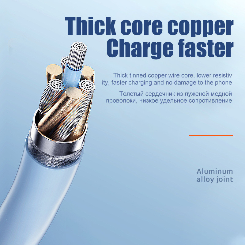 6A 120 W USB tipo C laidas PD greito įkrovimo laidas skirtas OPPO Oneplus Huawei P40 P30 Pro Xiaomi Samsung Realme USB C įkroviklio duomenų laidas