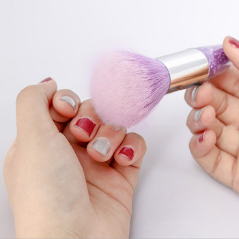 Nail Art Brush Remove Nail Dust Brush Ακρυλικό UV Gel Polish Powder Εργαλείο καθαρισμού Beauty Makeup Brushes Αξεσουάρ μανικιούρ