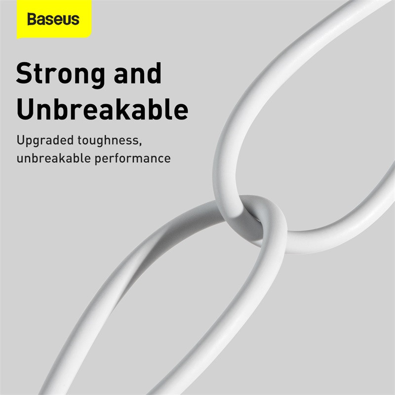 Baseus USB kábel iPhone 12 11 Pro Max Xs X 8 Plus 2.4A gyorstöltő kábel iPhone 5s 6s 7 SE töltőkábel USB adatvonalhoz