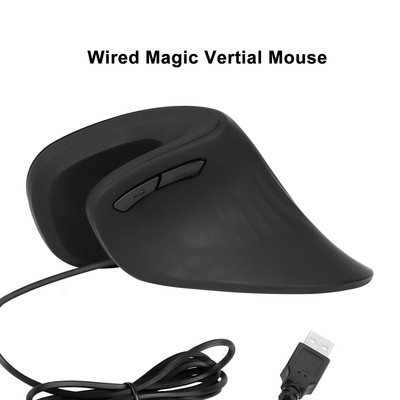 2.4G vezeték nélküli függőleges egér Ergonomikus optikai újratölthető USB vevő Mauce 3200 állítható DPI egér PC számítógépes laptophoz