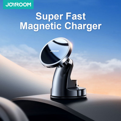 Joyroom 15W brzi magnetski držač za auto telefon bežični punjač za iPhone 14 13 12 serije Qi auto držač za punjenje za Samsung Huawei