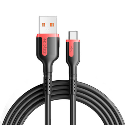 66W 6A 3 u 1 Kabel za brzo punjenje tipa C Mikro USB kabel za Huawei Xiaomi Redmi POCO Dodaci za mobilne telefone Punjač USB C kabel