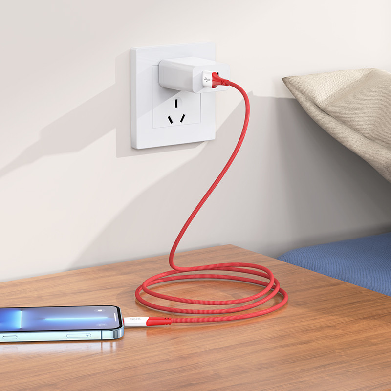 HOCO USB kábel iPhone 13 Pro Max Apple Plug gyorstöltő adatkábel iPhone 12 11 X XS 8 7 6 6s mobiltelefon kábelhez