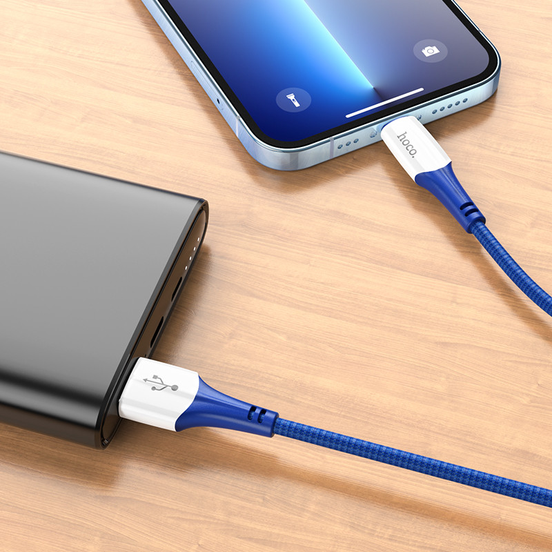 HOCO USB kábel iPhone 13 Pro Max Apple Plug gyorstöltő adatkábel iPhone 12 11 X XS 8 7 6 6s mobiltelefon kábelhez