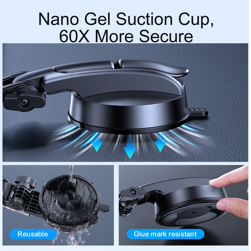 Joyroom Dashboard Θήκη τηλεφώνου αυτοκινήτου 360° Προβολή Μηχανική βάση κινητού τηλεφώνου σε Υποστήριξη κινητού τηλεφώνου αυτοκινήτου Φορητή βάση στήριξης αυτοκινήτου Κορόιδο