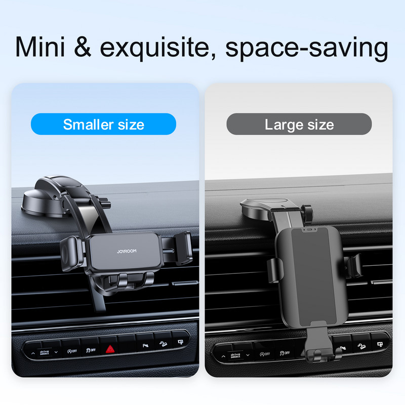 Joyroom Dashboard Θήκη τηλεφώνου αυτοκινήτου 360° Προβολή Μηχανική βάση κινητού τηλεφώνου σε Υποστήριξη κινητού τηλεφώνου αυτοκινήτου Φορητή βάση στήριξης αυτοκινήτου Κορόιδο