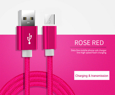 Greitas įkrovimas C tipo USB C laidas 1m 2m 3m nailoninis laidas skirtas iPhone 13 12 Xiaomi Huawei Samsung iPad Vivo iPhone įkroviklio laidas