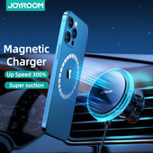 Joyroom Magnetic Wireless Charger Θήκη τηλεφώνου αυτοκινήτου για iPhone 13 12 Pro Max Mini Γρήγορη ασύρματη φόρτιση Φορτιστής αυτοκινήτου Βάση τηλεφώνου
