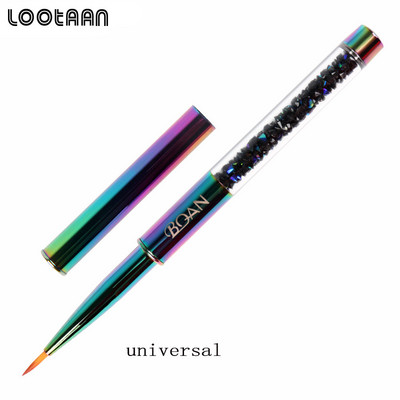 Lootaan 1vnt Daugiaspalvis dvispalvis nagų dailės vaškinis rašiklis, krištoliniai karoliukai, krištoliniai akmenys, brangakmeniai, vaško pieštukas, pieštukas, manikiūras