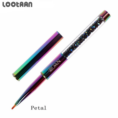 Lootaan 1vnt Daugiaspalvis dvispalvis nagų dailės vaškinis rašiklis, krištoliniai karoliukai, krištoliniai akmenys, brangakmeniai, vaško pieštukas, pieštukas, manikiūras