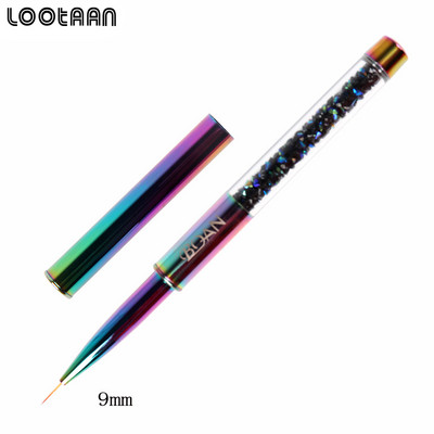 Lootaan 1vnt Daugiaspalvis dvispalvis nagų dailės vaškinis rašiklis, krištoliniai karoliukai, krištoliniai akmenys, brangakmeniai, vaško pieštukas, pieštukas, manikiūras