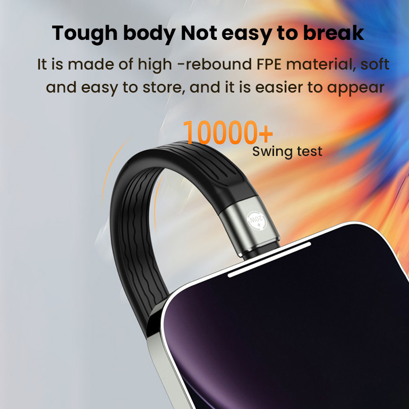 Ultra kratki PD 20W USB C kabel za iPhone 14 13 Pro Max 3A kabel za brzo punjenje za iPhone 12 Mini Pro Max USB tip C podatkovni kabel