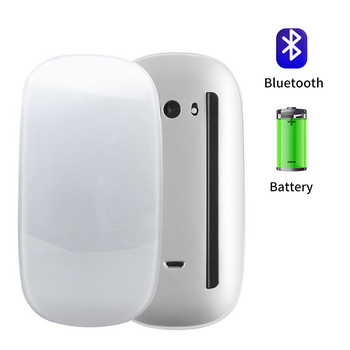 CHYI Bluetooth 5.0 Magic Wireless Mouse 1600DPI Rechargeable Laser Silent Arc Touch Ultra Thin Ποντίκια για Apple Mac PC με τσάντα