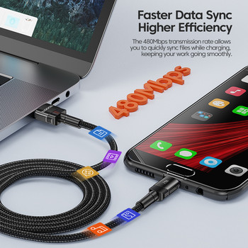 Καλώδιο Toocki Micro USB Καλώδιο δεδομένων γρήγορης φόρτισης 2M 3M για Samsung S7 Xiaomi Redmi Note 5 Pro Καλώδιο κινητού τηλεφώνου Android Micro USB