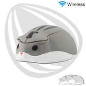 Сладка анимационна безжична мишка Ергономична оптична USB мишка Kawaii Gaming Hamster Mouse For PC Laptop Tablet Computer Gift Pink Mause