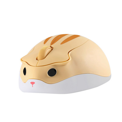 Сладка анимационна безжична мишка Ергономична оптична USB мишка Kawaii Gaming Hamster Mouse For PC Laptop Tablet Computer Gift Pink Mause