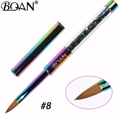 BQAN Gel Brush Körömkefe Köröm Art Ecset Vonal Festés Ecsetek Kristály Akril Vékony bélés Rajztoll Manikűr Eszközök UV Gél
