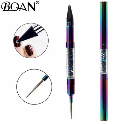 BQAN Gel Brush Körömkefe Köröm Art Ecset Vonal Festés Ecsetek Kristály Akril Vékony bélés Rajztoll Manikűr Eszközök UV Gél