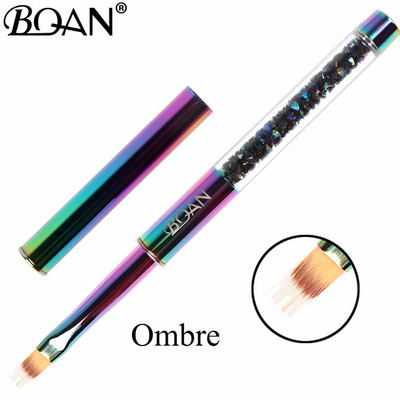 BQAN Gel Brush Körömkefe Köröm Art Ecset Vonal Festés Ecsetek Kristály Akril Vékony bélés Rajztoll Manikűr Eszközök UV Gél